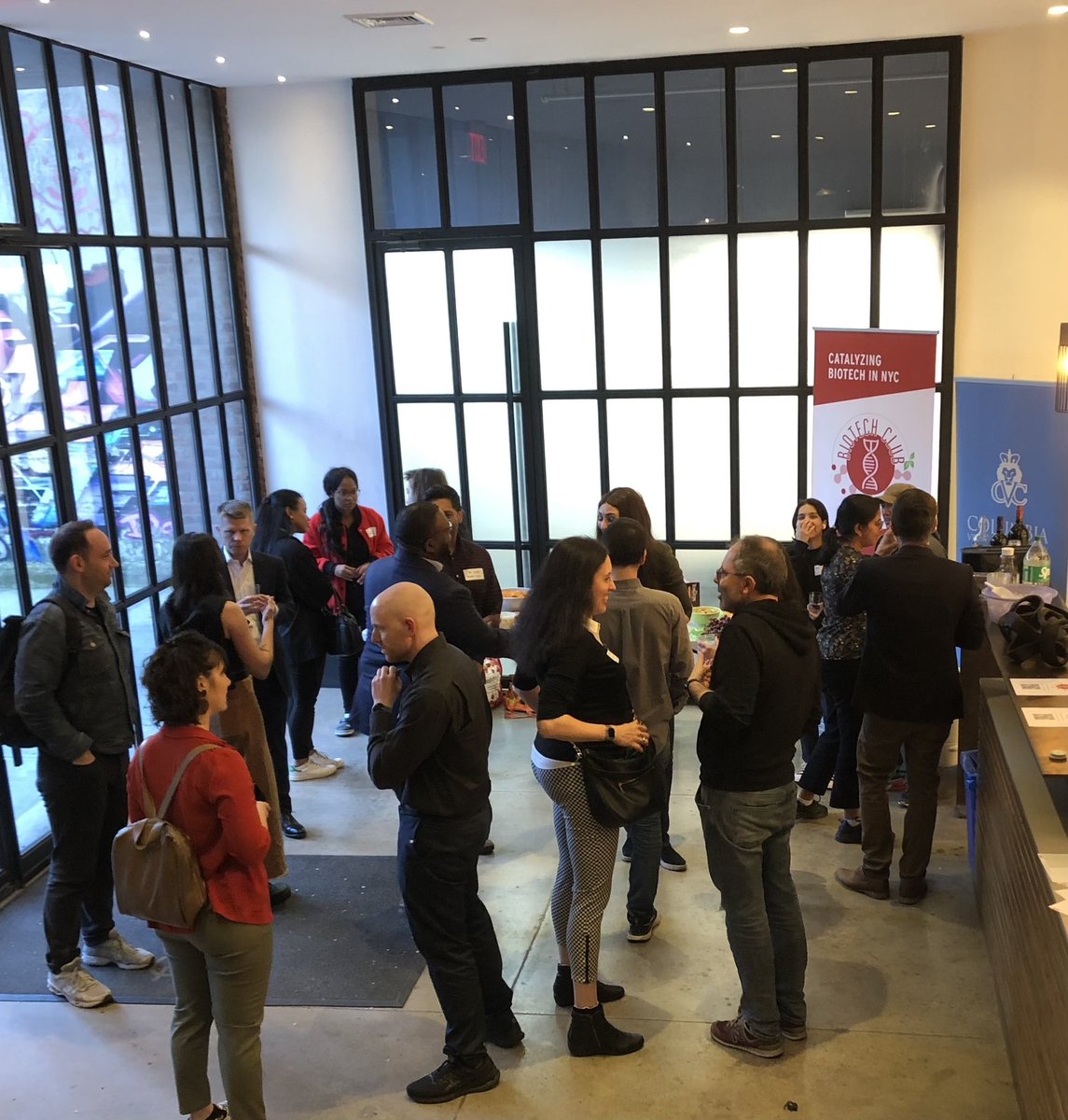 BIOTECHXYZ's tweet photo. On May 2nd we co-hosted a biotech-flavored #happyhour at @genspacenyc on May 2nd with, @kaleidoscopebio, @ColumbiaVC!
#biotechXYZ #catalyzingbiotech #biotech #businesstobiotech #leadership https://t.co/mKKrNLveZT