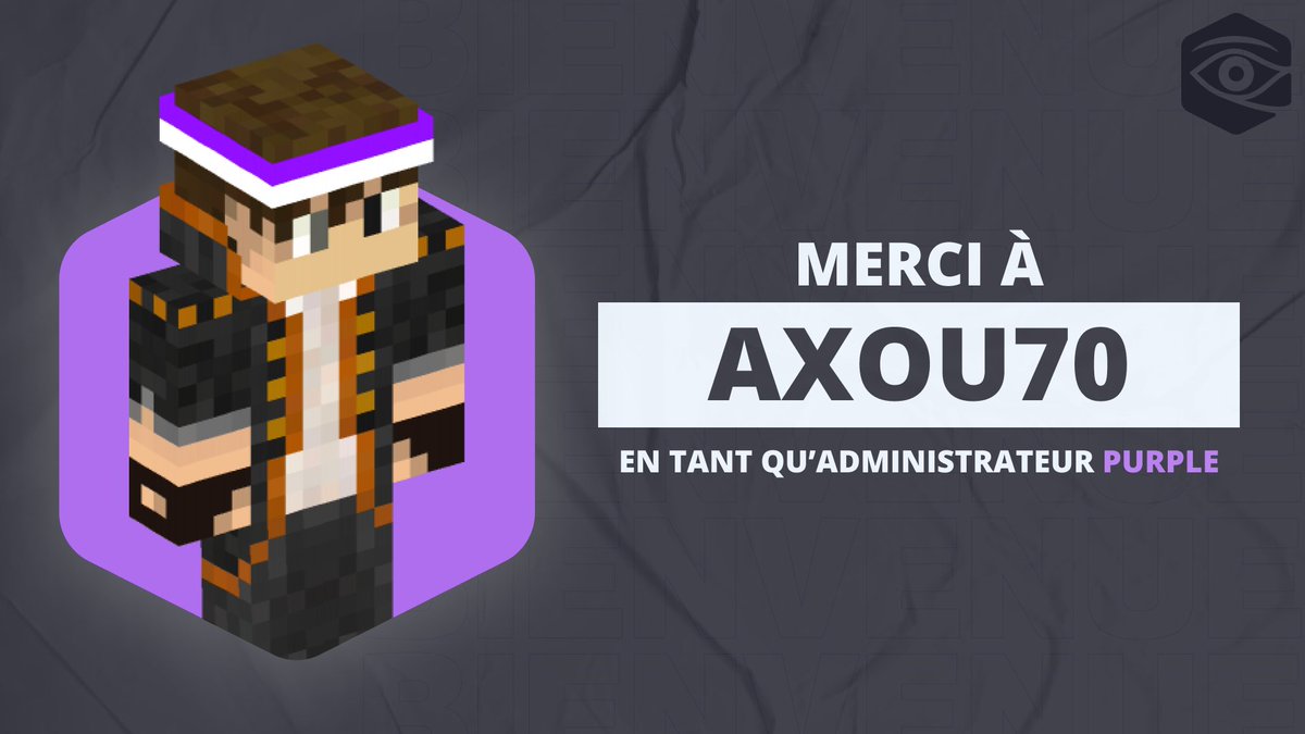 NGSupportFR's tweet photo. 🅰️ - Nous remercions aujourd'hui 𝐚𝐱𝐨𝐮𝟕𝟎 pour tout son temps passé dans l'administration Purple et sa contribution pour notre communauté ! 📑

✨ - Nous lui souhaitons tous une bonne continuation pour ses projets futurs...👋 https://t.co/zRxplp0RGX
