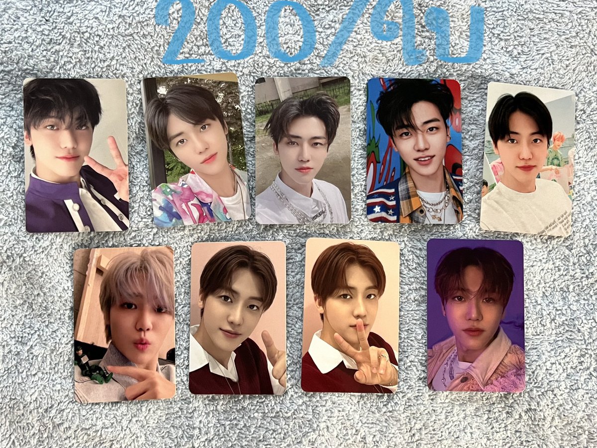 OWooq0's tweet photo. wts การ์ด แจมิน พร้อมส่ง ✨ ราคาเริ่มต้น 100 บาท 
ค่าส่ง📦30/50   3ใบส่งฟรีลทบ.ค่า💖
สนใจเดม/dm มาได้เลยค่ะ 🐰🐱💚
#ตลาดนัดnct #ตลาดนัดnctdream #แจมิน #jaemin https://t.co/Mf2YMGHAHQ