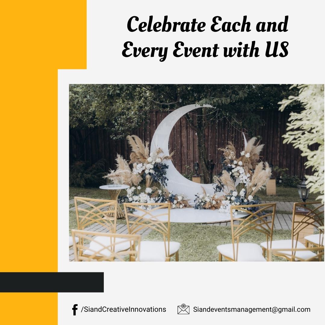 SiAnd22's tweet photo. Whether it's your wedding, a birthday, or a child's christening. We have the ability to astound.
With breath-taking designs that capture the uniqueness of each event, we give each occasion a distinct character. https://t.co/5r3XSZa4Ly