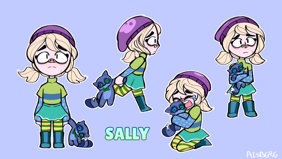Aisberg_aa's tweet photo. I created another Oc/concept Brawler, her name is Sally 💙
She's Gus's little sister, and she's also a ghost like him 

#BrawlStars #brawlstarsfanart #BrawlStarsConcept #brawlstarsoc #BrawlArt https://t.co/lKMmfjqWSF