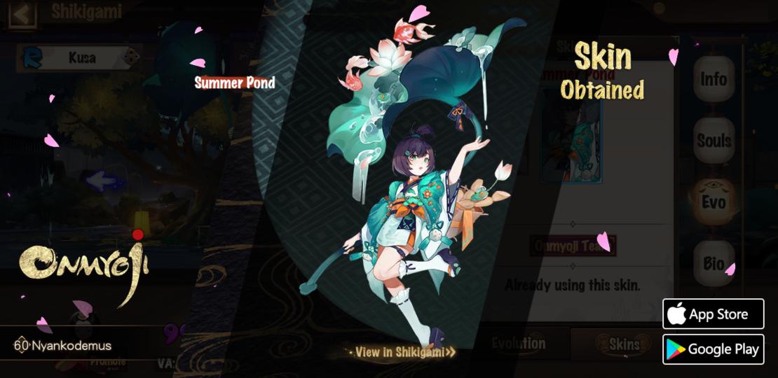 andyamasaki's tweet photo. #Onmyoji# I got a brand new rare skin! Check it out and try your luck! https://t.co/mtcwWZKtI2