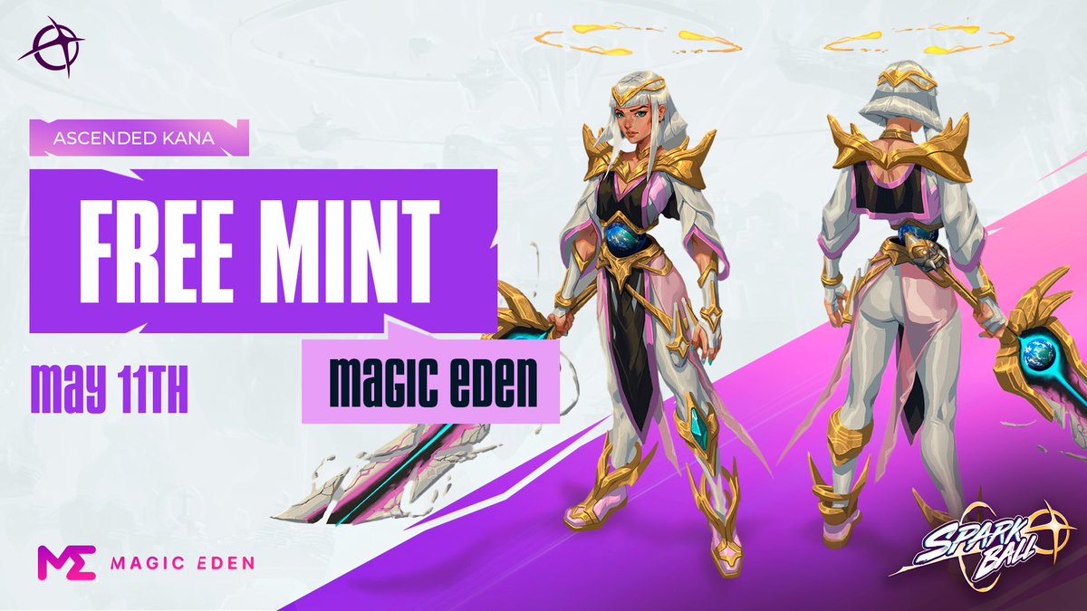 WasderGG's tweet photo. Get some skin in the game and mint your @SparkadiaGG  early access play key and legendary Ascended Kana skin now! https://t.co/jBbsx2NCCO

Discover new Sparkball teammates with Wasder and unlock exclusive rewards with our featured Sparkadia Wasder pass! https://t.co/00Aht81b92