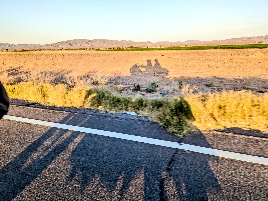 GOLDIE BLAIR on Twitter "Riding out to CA sunup this morning 🌅 for