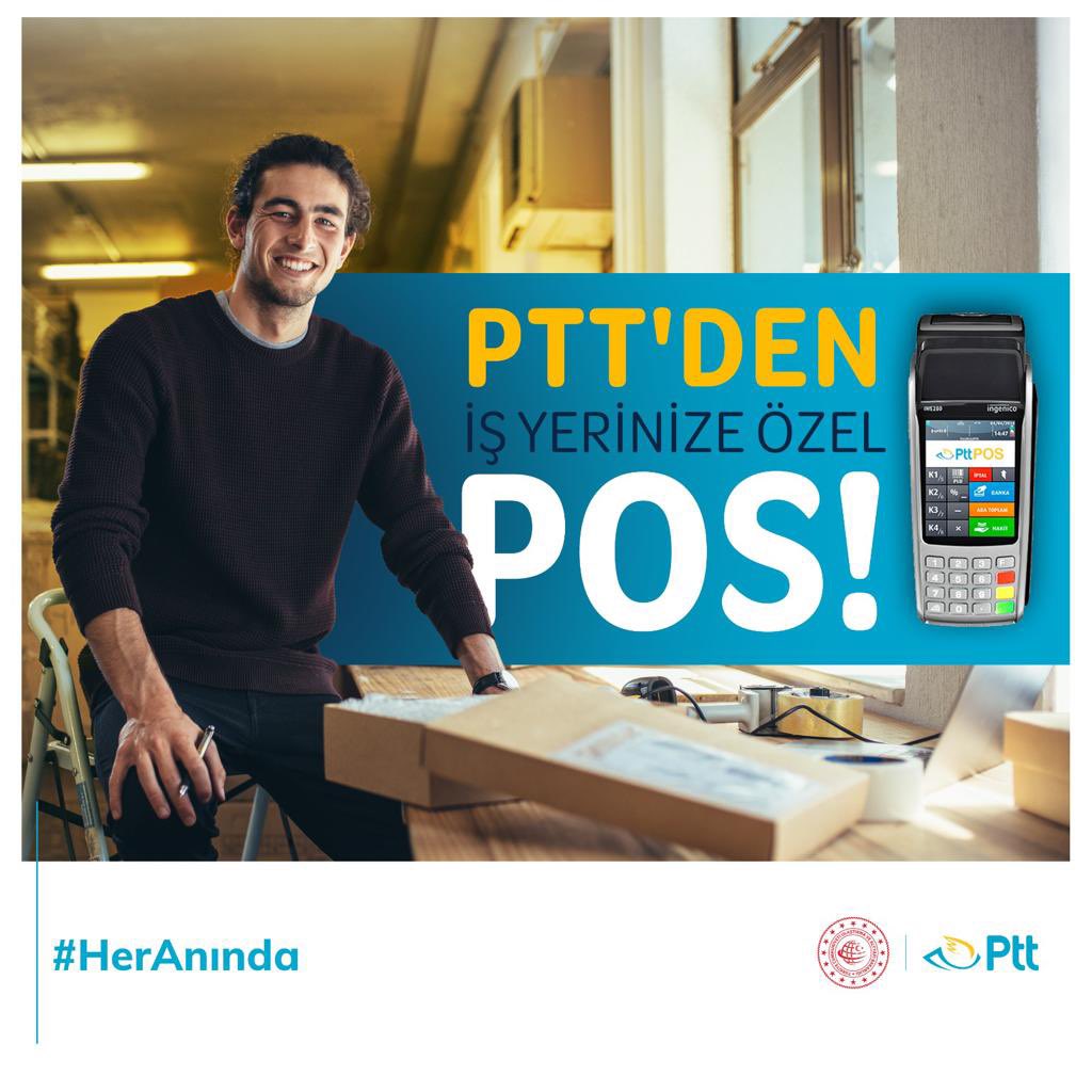 PTTKurumsal's tweet photo. Esnafın işini kolaylaştıran hizmet #PttPOS! ✨

Size özel komisyon oranları, kolay kullanımı ve hızlı işlem özelliği ile #PttPOS’un avantajlı dünyasına davetlisiniz! 

Detaylı bilgi için ⬇️
https://t.co/DBe6dXC7CJ https://t.co/ru9Dr5F3sC