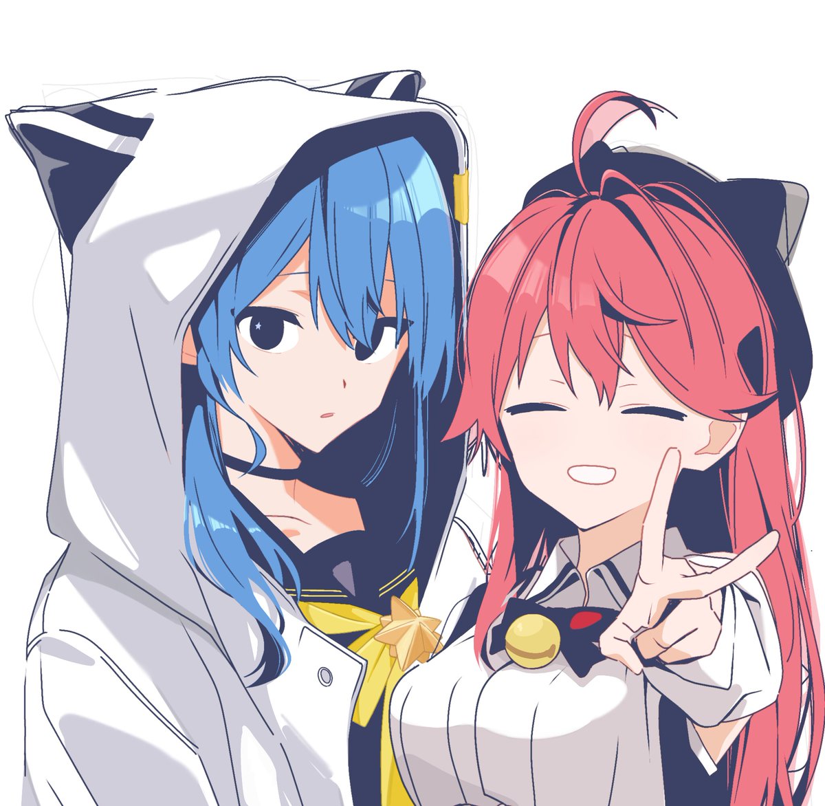 owe_ypaaa's tweet photo. めちゃくちゃ描きかけなのに加工したらいい感じになってしまった https://t.co/Aup8joOjGB