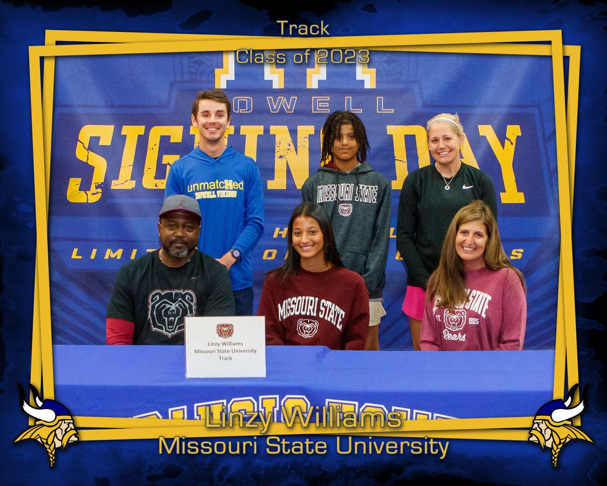 Here are some pictures from our signing day this past Friday!  Congrats to Linzy and Tanner on deciding to further their athletic careers at the collegiate level!!

Also, though not pictured, Sydnie Price and Abby Meyer will compete at the collegiate level as well!!
<a href="/FHVikings/">Howell Vikings</a>