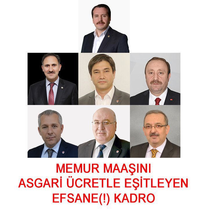 Bu seçim memurun seçimi...
Memur maaşları eskisi gibi tekrardan asgari ücretin 3 katı seviyesine çıkarılmalıdır aksi boştur. Bu enflasyona bu pahalılığa bir nebze olsun geçici bir çözüm olur belki...

<a href="/RTErdogan/">Recep Tayyip Erdoğan</a> <a href="/kilicdarogluk/">Kemal Kılıçdaroğlu</a>

#İşçiyeVarMemuraYok