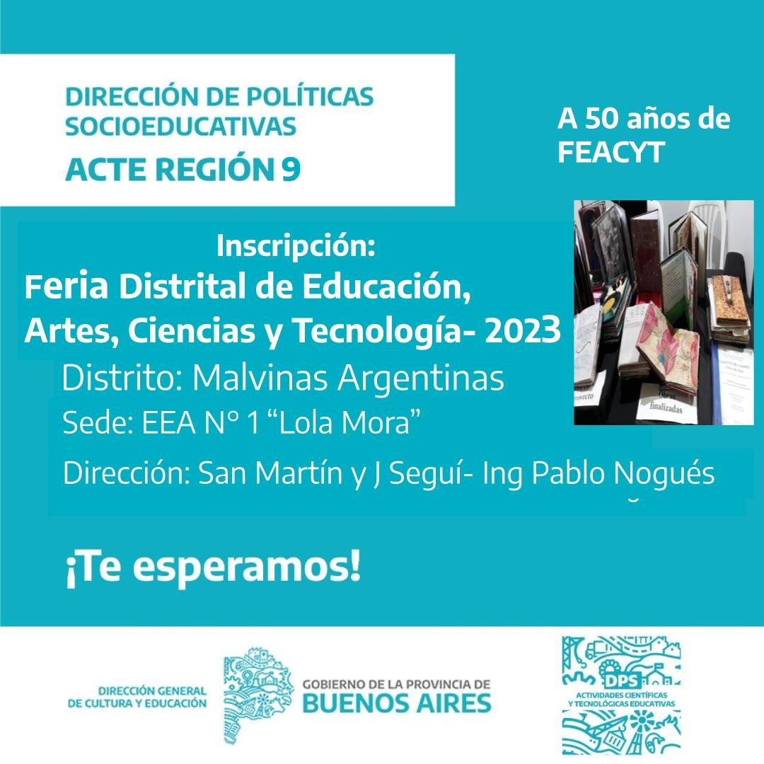 Difundimos: para participar compartiendo los proyectos de tu escuela,  inscribirse en este enlace forms.gle/C6pveqchgZBjF9…