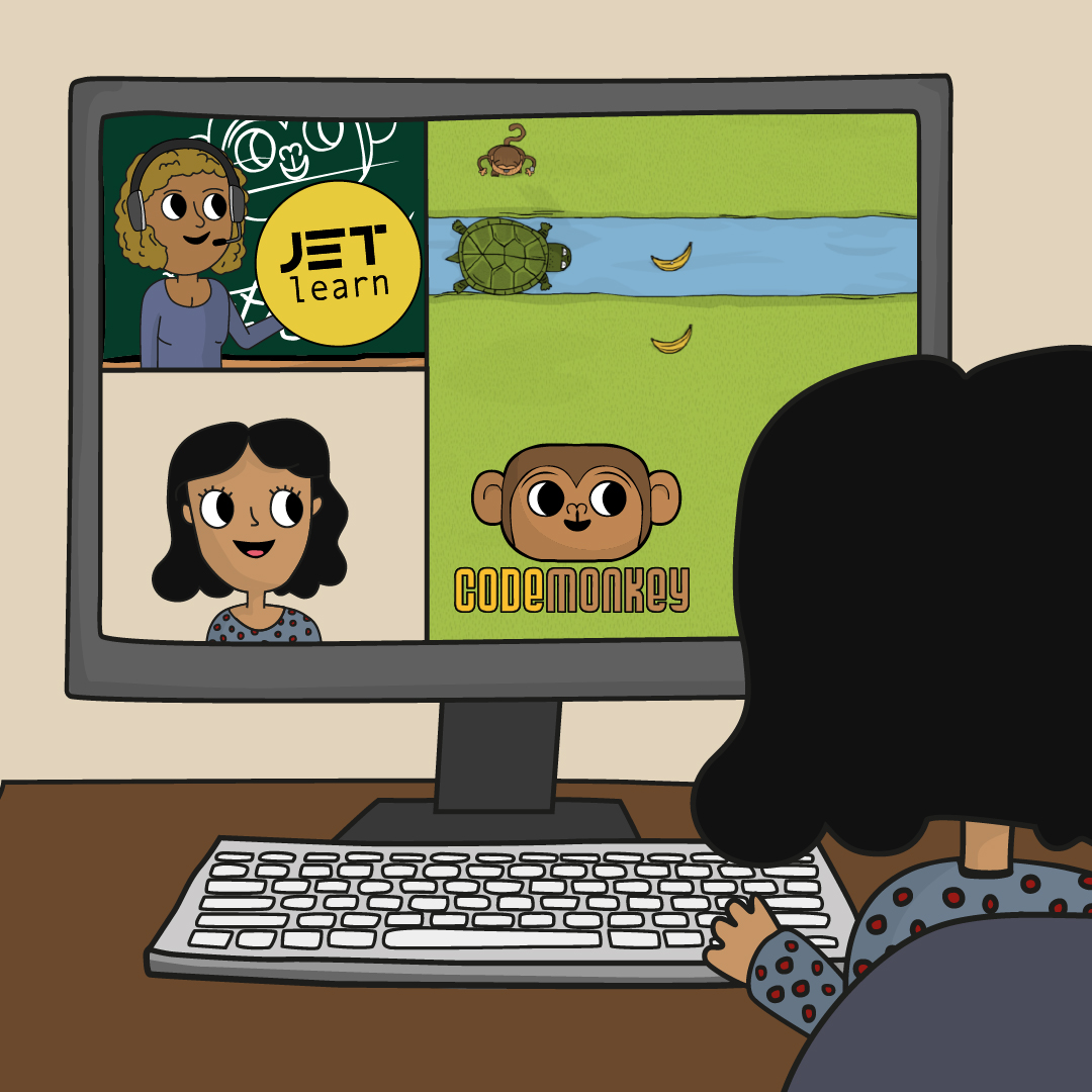 CodeMonkeySTU's tweet image. 📣CodeMonkey partners with Jetlearn to offer ✨ ONLINE TUTORING ✨ with paid subscriptions!
.
@jet_learn #jetlearn #codemonkey #CodingTutor #ProgrammingTutor #CodingCourses #CodingGames #computerscience #STEM #teachersoftwitter
