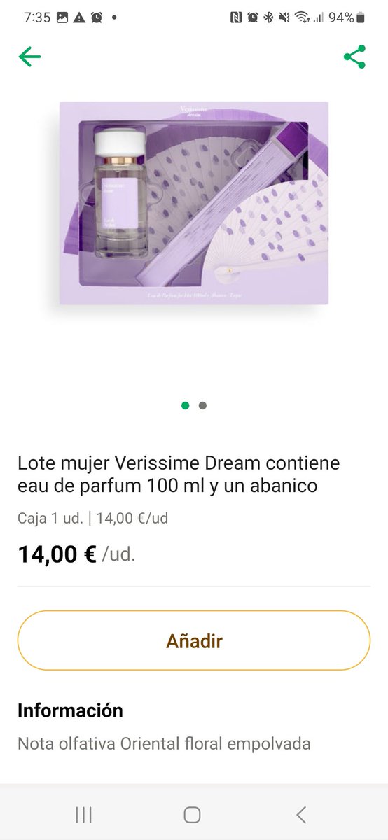 Coquetabb's tweet photo. @Mercadona volverá esta fragancia  Verissime Dream? Sin estuche y lineal fijo? Es una pasada y una pena que ya no esté, que solo fuera por el dia de la madre....... https://t.co/vhYJzahJyf