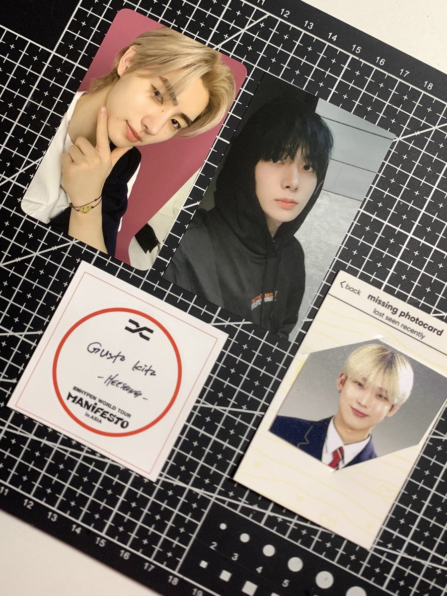 pjayhoonmailz's tweet photo. 🪐﹕#triciacollects

꒰ @sxmp4hee | #kari_proofs ꒱

𓍼 hello! heehoon arrived safely! thank you so much for letting me have my prio pc 🥺 till our next transaction! thank you 🥰💗 https://t.co/ledPmO7VfK