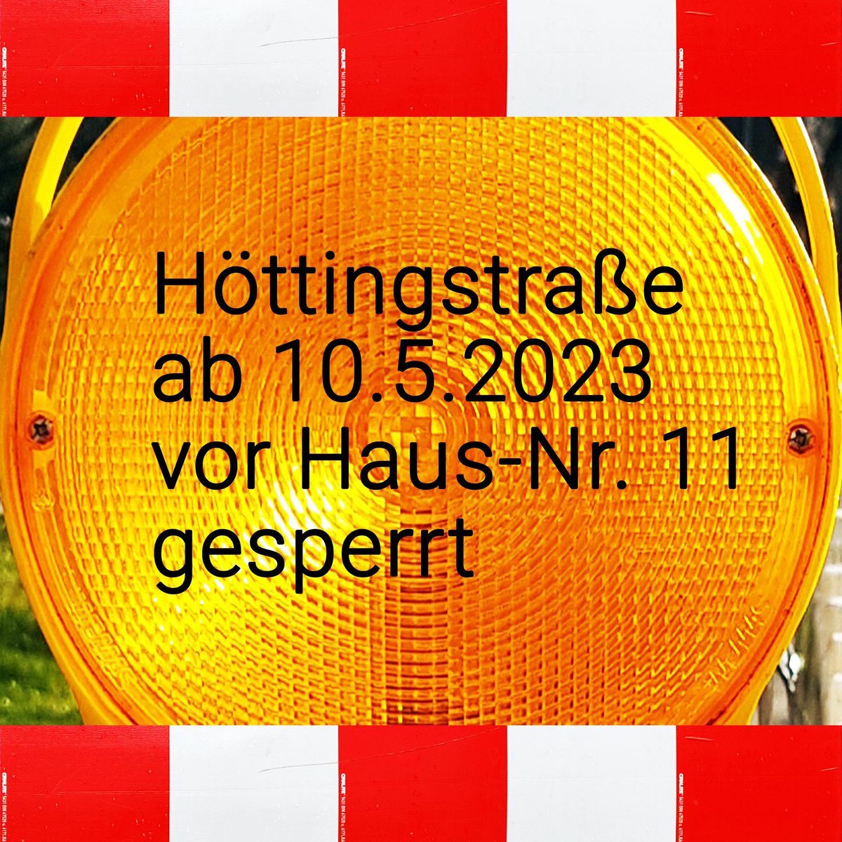 SDatteln's tweet photo. Höttingstraße ab morgen vor Nummer 11 gesperrt
 
Wegen eines Schadens an einer Fernwärmeleitung muss die Höttingstraße vor Hausnummer 11 ab Mittwoch, 10. Mai 2023, voll gesperrt werden. Die Maßnahme dauert voraussichtlich etwa 2 Wochen. https://t.co/YpAF9P9LPI
