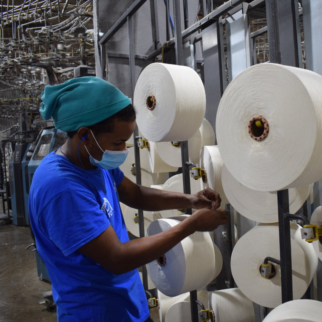 Gildan on Twitter "Meet Rafael, one of our textile operators in the