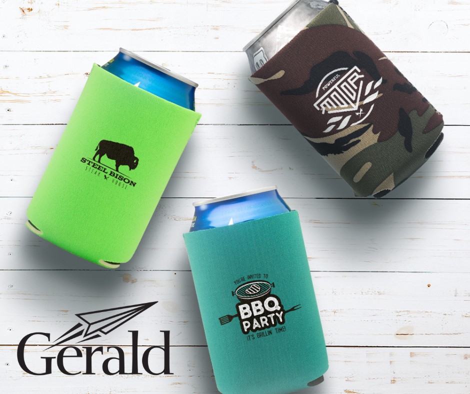 The weather is finally warming up, and that means drinks are, too. Keep your brand top-of-mind and their drinks cold with custom-printed neoprene drink coolers, the perfect giveaway for customers, patients, and employees. Order now, just in time for summer! 270-781-4770