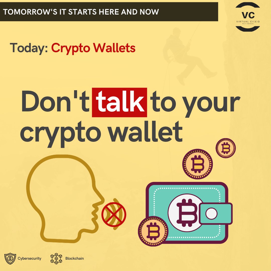 ray_wouldnt's tweet photo. Be careful: Don't talk to your crypto wallet!

https://t.co/k3jEJ0oGkg

#blockchain #defi #Bitcoin https://t.co/JulJToOkLo