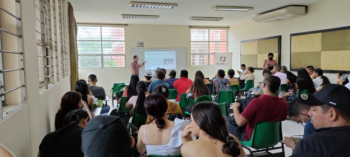 ParqueSoftSucre's tweet photo. Hoy iniciamos nuestro #Startupwekeend en @Unisucre @DrJaime_Rector en marco del proyecto incremento de empresa de base tecnológica. @CdtCreatic @GobSucre @cciosincelejo @mrxam @YeseniaOlayaR @MincienciasCo
#competividad #productividad #innovacion https://t.co/RzNmbc9PMd