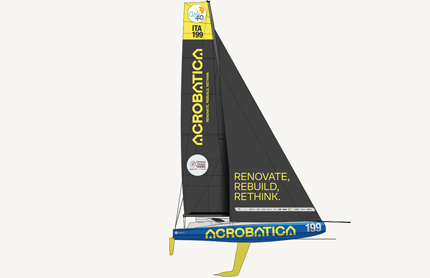 Italiavela's tweet photo. Alberto Riva presenta il suo nuovo Class 40 EdiliziAcrobatica https://t.co/r2z8loRXtF #vela #regate #class40 #albertoriva #ediliziacrobatica @AssoClass40 https://t.co/FLBVAABhrB