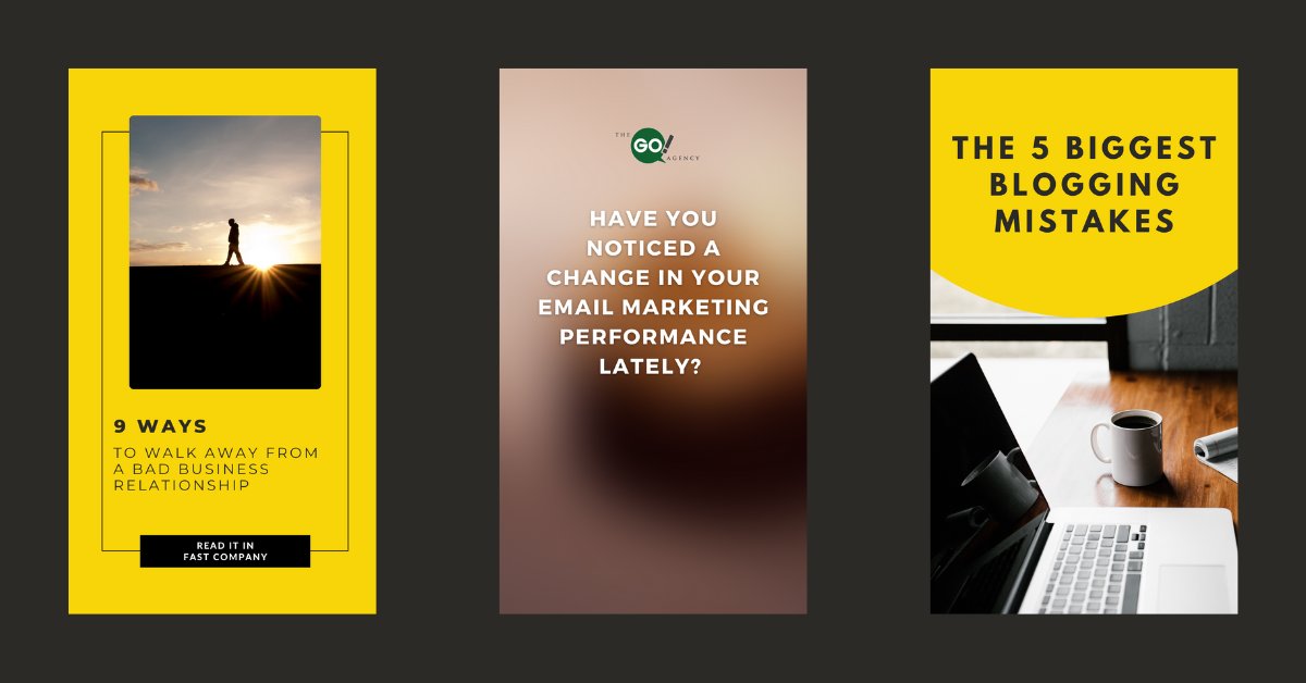 thegoagency's tweet image. Are you tired of only posting boring photos on your #Facebook timeline? You’re not alone!

Studies have shown that 62% of consumers stated they felt more inclined to purchase after viewing a product in a Story. Step up your social media game with #FacebookStories! 📸 #SMM