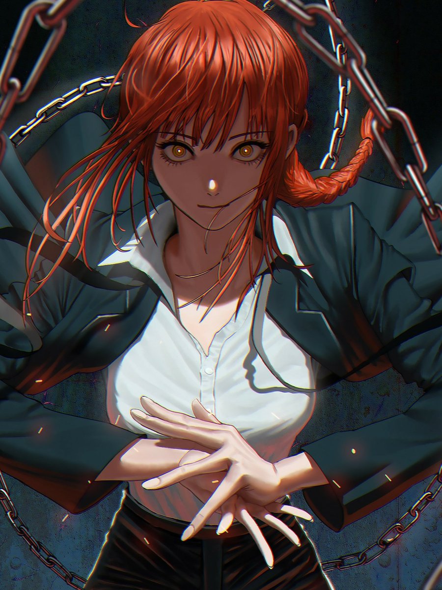 CSMvizuals's tweet photo. Makima from Chainsaw Man https://t.co/FfoMae9yZk