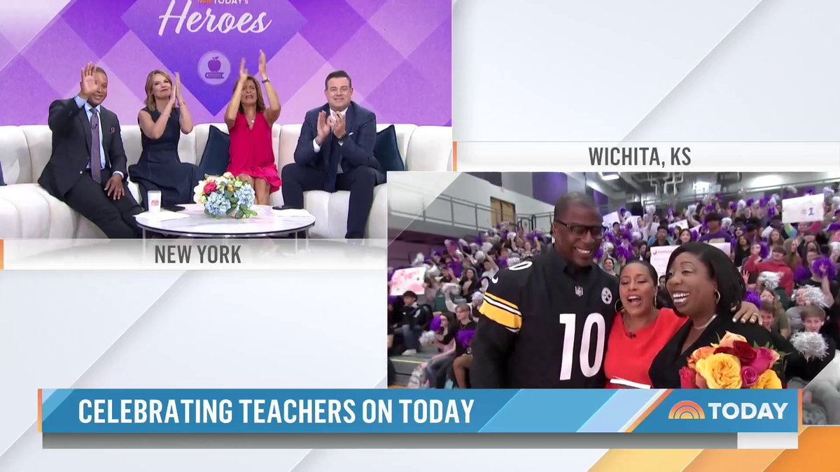 TODAY on Twitter "In honor of National Teacher Appreciation Day, SheinelleJones travels to her