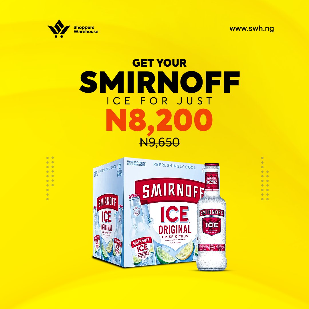 shoppers_swh's tweet photo. Quench your thirst with unbeatable savings! 

Visit Shoppers Warehouse today and stock up on your favorite Smirnoff ice drinks at up to 5% off. 

https://t.co/TfUxHECVPo

#smirnoffice #drinkdeals #drinkdistributor #marketplace #AladdinDigitalAPP https://t.co/NyeIVR7Bnh