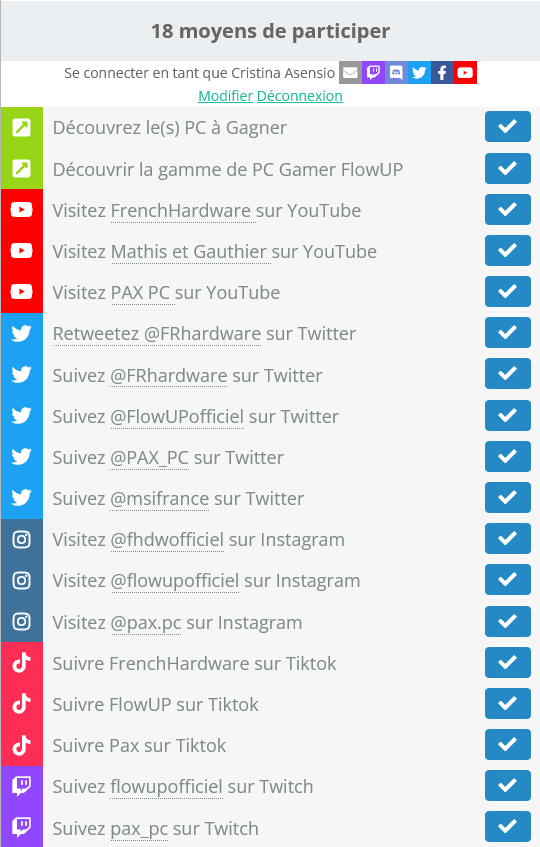 CristinaADesign's tweet photo. @FRhardware @FlowUPofficiel Je tente ma chance, mon fixe date de 2016 XD 😂😂🍀🍀🍀 https://t.co/gPnsLIt6ia