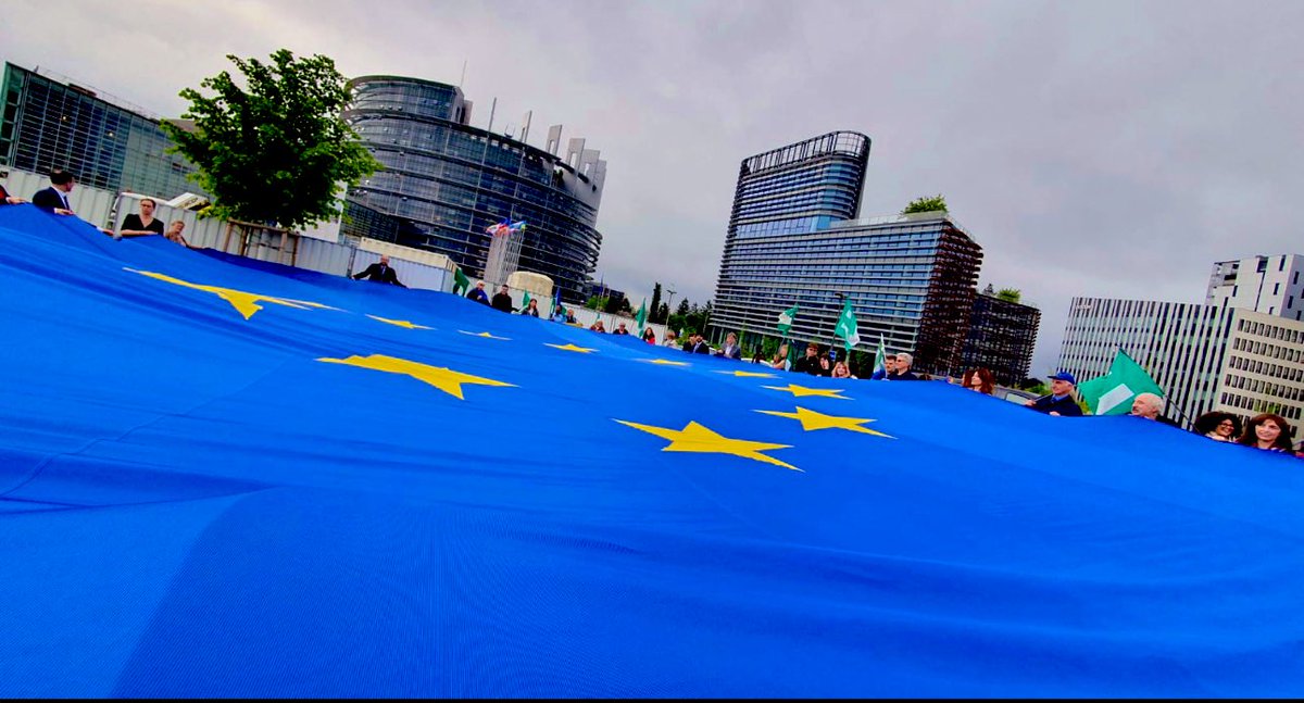 🇽🇰🇪🇺 Happy Europe Day! 🇪🇺🇽🇰
The <a href="/federalists/">European Federalists</a> were calling for #TreatyReformNow this morning at the <a href="/Europarl_EN/">European Parliament</a> in Strasbourg.