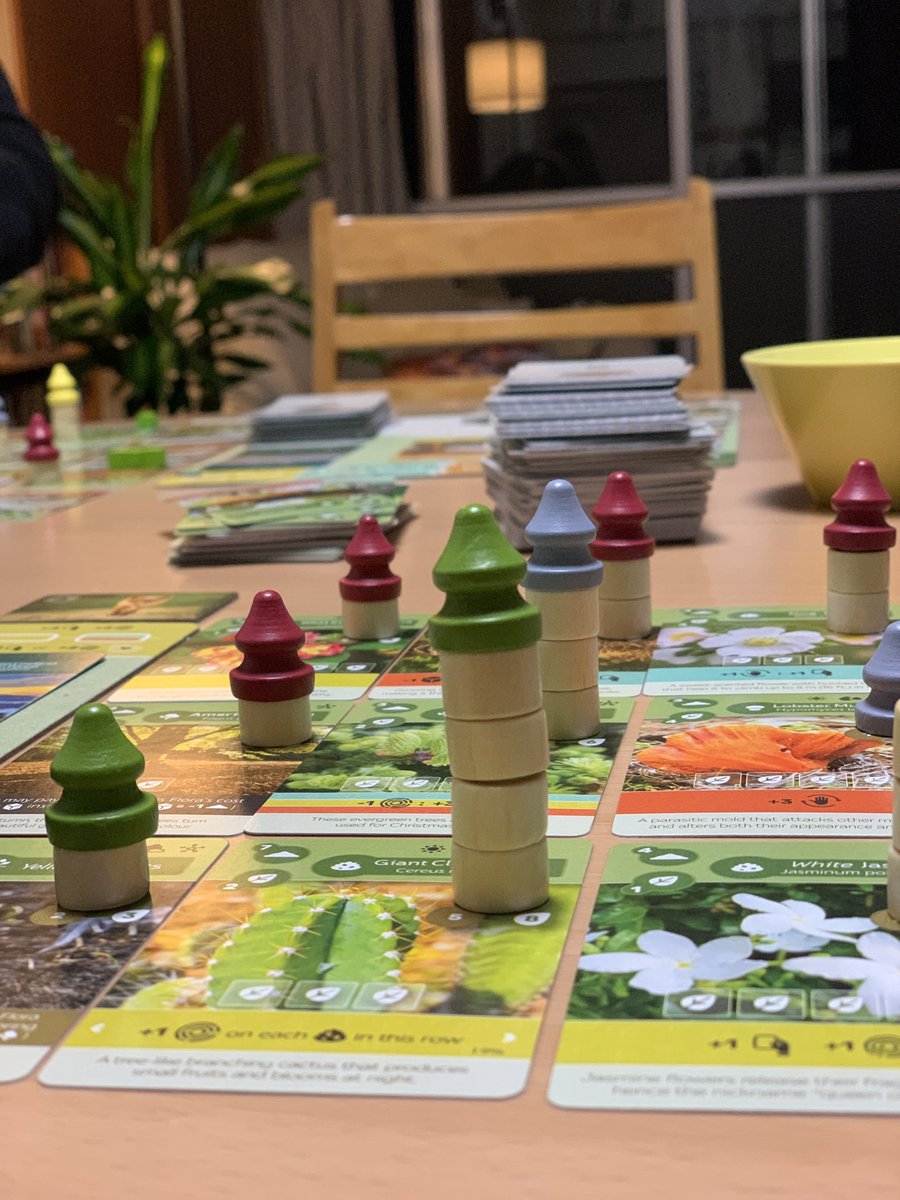 itsAllAboard's tweet photo. Just got to try #Earth and now get what all the fuss is about! It's a very elegant game with simple rules and lots of variety because of the massive deck of cards. The photos on the cards are beautiful and the growth looks great too. Can't wait to give it another go! #boardgames https://t.co/BhYheMS4zy
