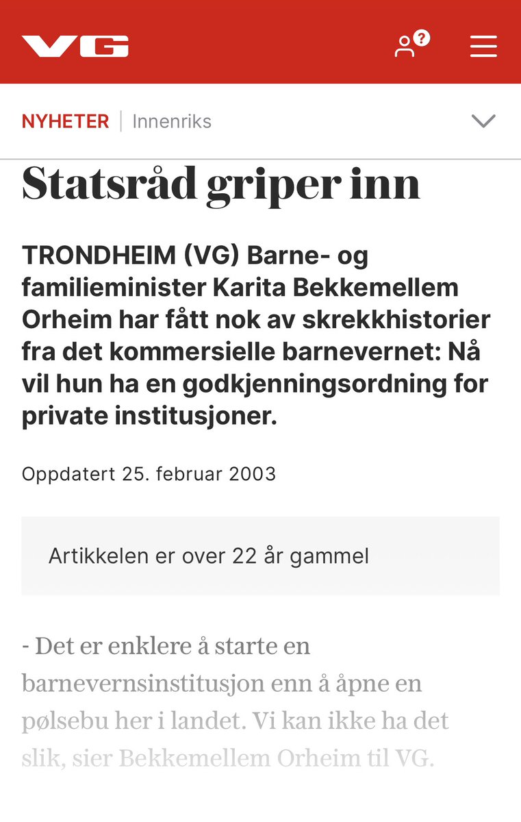 Cecilie Myrseth (@ceciliemyrseth) on Twitter photo Totalt useriøst av <a href="/NHO_no/">NHO</a> som kaller det «radikalisering» når <a href="/Arbeiderpartiet/">Arbeiderpartiet</a> følger opp faglige innspill om tiltak, for å sikre nødvendig helsehjelp til alle, også i framtida. Er <a href="/Bekkemellem/">Karita Bekkemellem</a> «avradikalisert» da, siden hun foreslo tilsvarende for sykt mange år siden? Totalt useriøst av <a href="/NHO_no/">NHO</a> som kaller det «radikalisering» når <a href="/Arbeiderpartiet/">Arbeiderpartiet</a> følger opp faglige innspill om tiltak, for å sikre nødvendig helsehjelp til alle, også i framtida. Er <a href="/Bekkemellem/">Karita Bekkemellem</a> «avradikalisert» da, siden hun foreslo tilsvarende for sykt mange år siden?