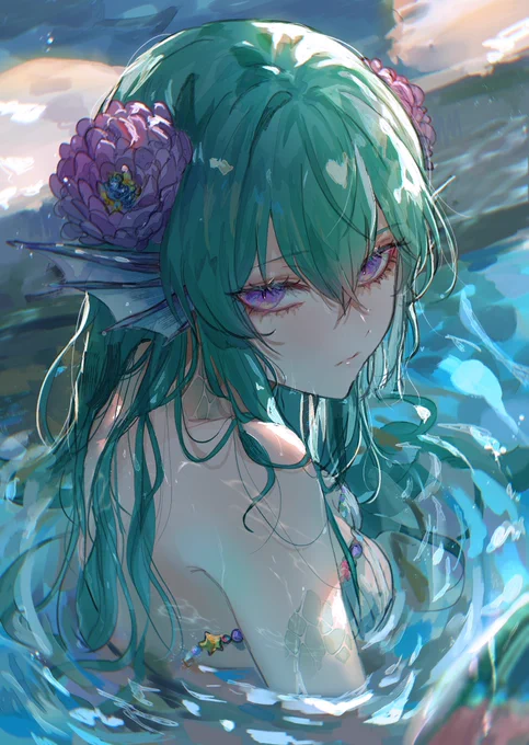 人魚  #Finanart