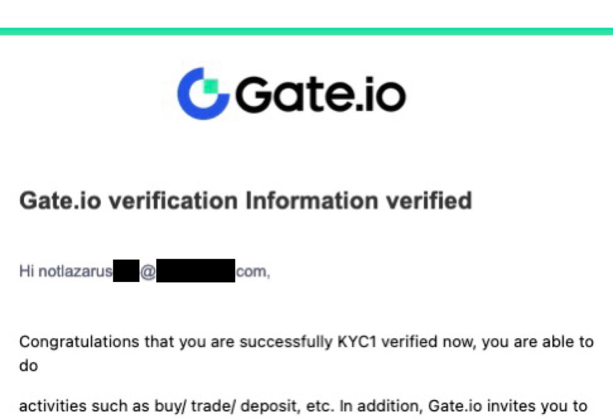 zachxbt's tweet photo. When stolen funds go to a crypto exchange people like to assume that there is a real person with a real identity tied to an account

To disprove this I was able to create an account on @gate_io and KYC as “Kim Jong-Un” with the email “notlazarus” and within minutes I was verified https://t.co/oCZLK4hBh9