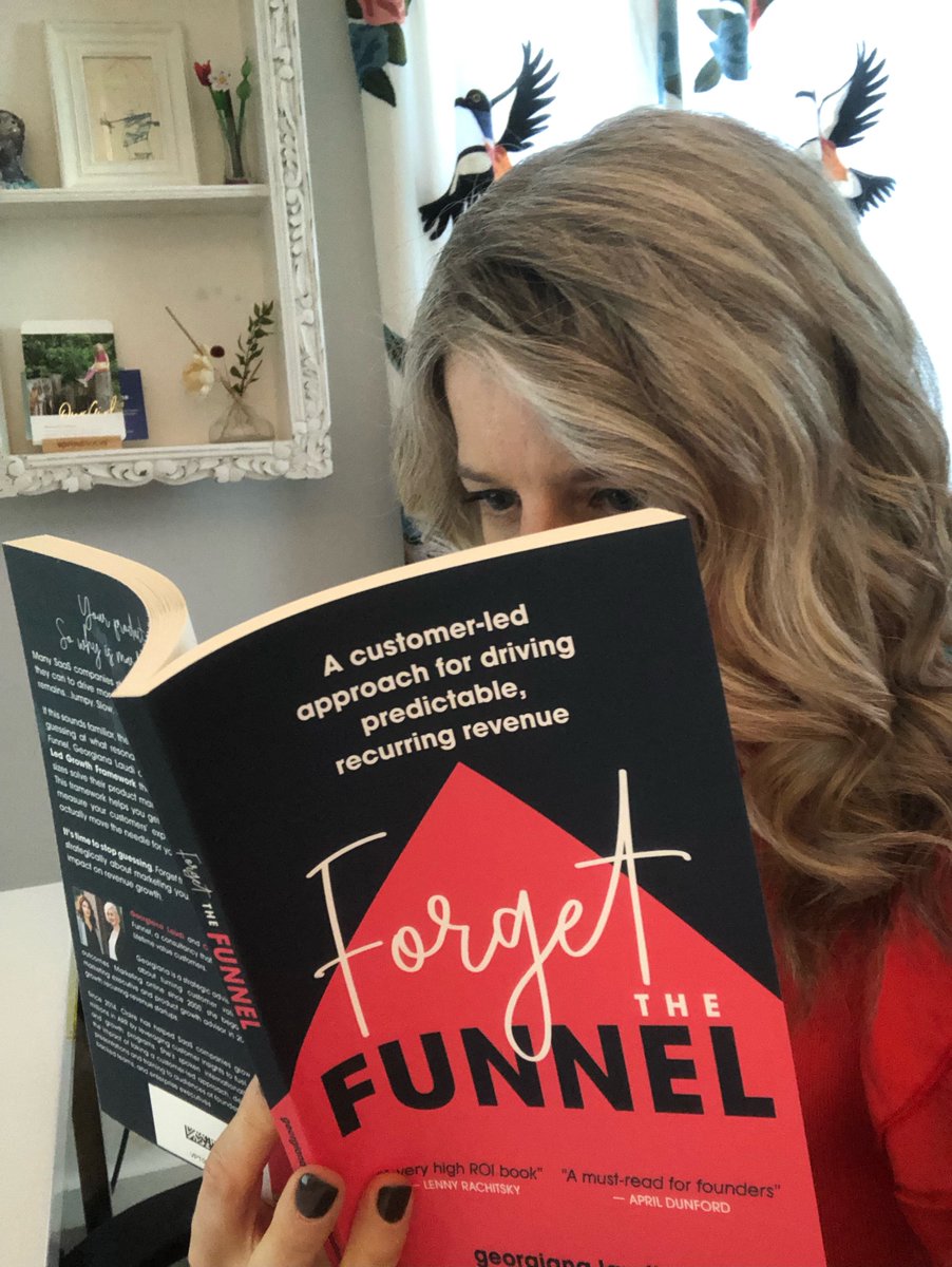 Tara Robertson (@taraerobertson) on Twitter photo Can't put this down!!
Ya'll... <a href="/ggiiaa/">Georgiana Laudi (aka Gia)</a> and <a href="/ClaireSuellen/">Claire Suellentrop ¯\_(ツ)_/¯</a> wrote a book and it is what we all have been waiting for. A customer led approach to scaling SaaS 🤯
Stop what you're doing and buy it right now bit.ly/forgetThefunnel 👇 Can't put this down!!
Ya'll... <a href="/ggiiaa/">Georgiana Laudi (aka Gia)</a> and <a href="/ClaireSuellen/">Claire Suellentrop ¯\_(ツ)_/¯</a> wrote a book and it is what we all have been waiting for. A customer led approach to scaling SaaS 🤯
Stop what you're doing and buy it right now bit.ly/forgetThefunnel 👇