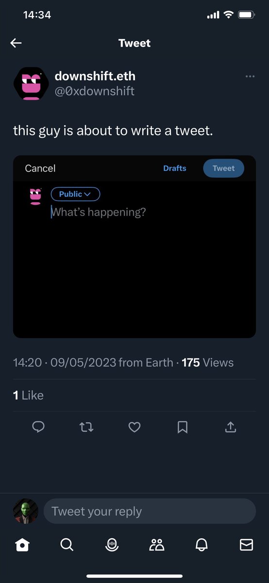 This guy below is about to let us know what’s happening, stay tuned☝️ 

<a href="/0xdownshift/">downshift.eth</a> 👏🏻