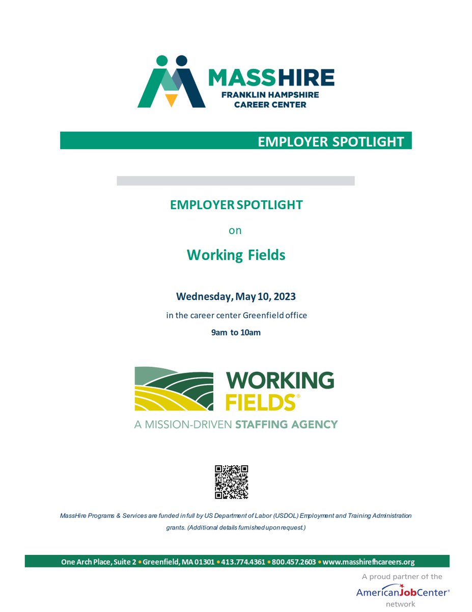 In person recruitment TOMORROW!
