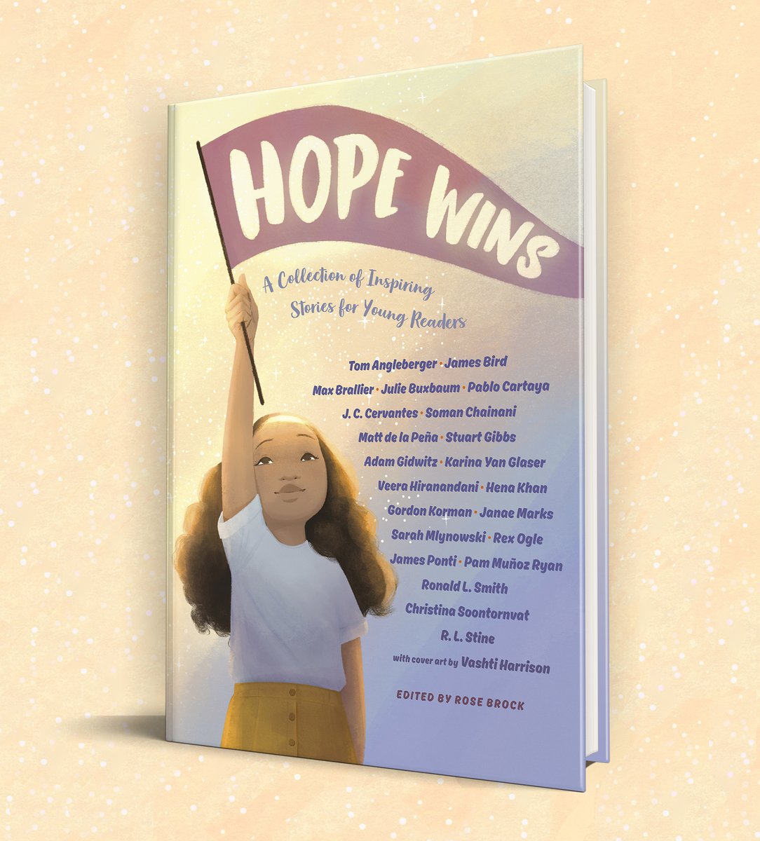 Happy book birthday to HOPE WINS! This inspiring collection is available everywhere today in paperback!