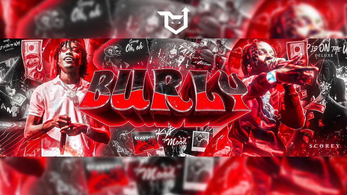 devilsok7's tweet image. Client work for @WooBurly 
Takes 0:00$ to support
❤️+♻️
#rapper #banner #header