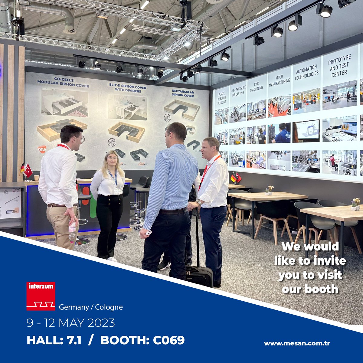 mesanplastik's tweet photo. İnterzum 2023
Germany / Cologne
9-12 May Hall 7.1 Booth C069
#interzum #interzum2023 #mesan #mesanplastik #furniture #furnituredesign #furniturefittings #kitchendesign #cologne #kolnmesse https://t.co/fFiqPJzaXk