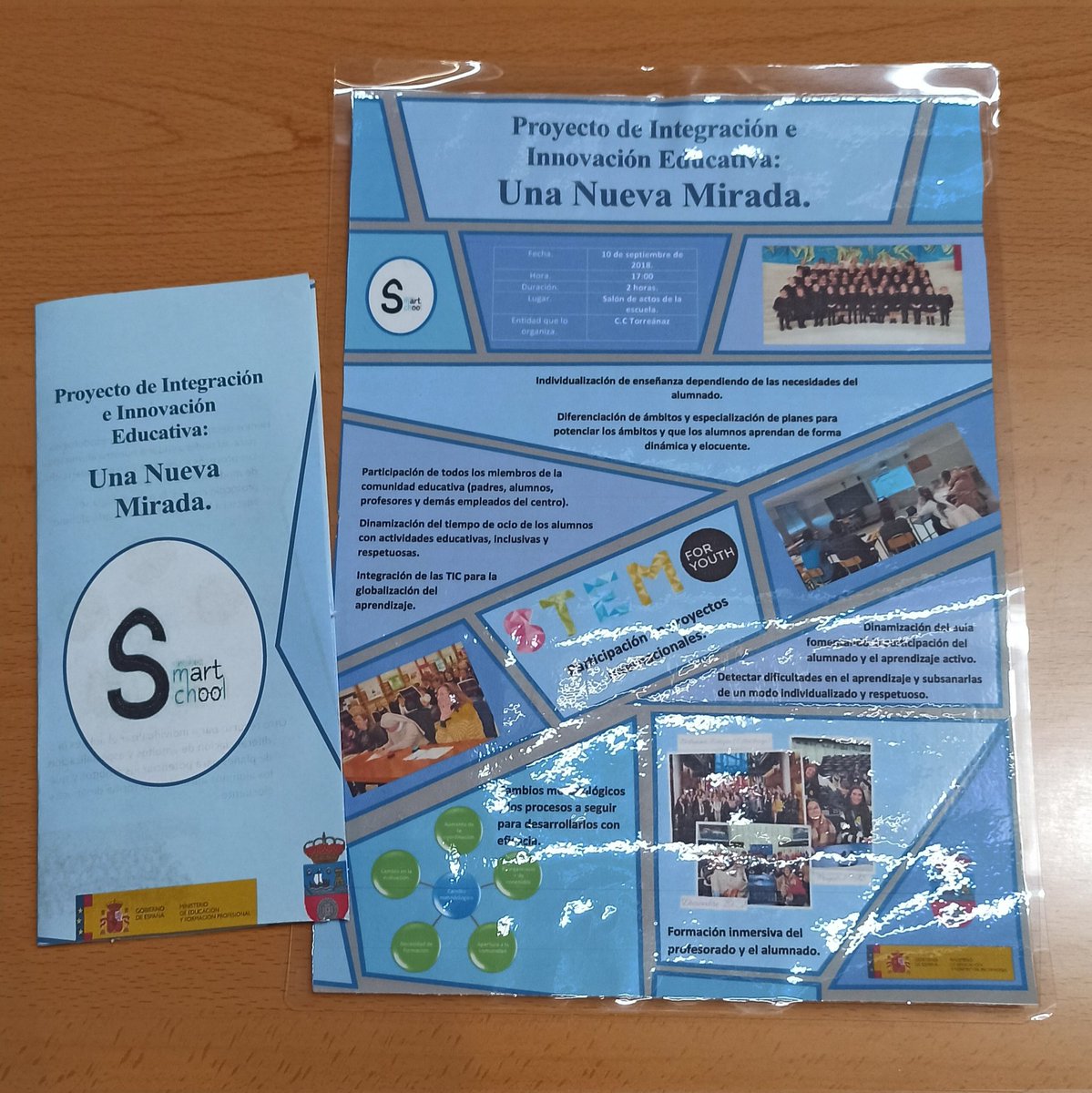 InapUrjc's tweet photo. Colegio TORREANAZ
Proyecto de integración e innovación docente UNA NUEVA MIRADA

#iicpi #lds_urjc #urjc https://t.co/3mYD53muyV