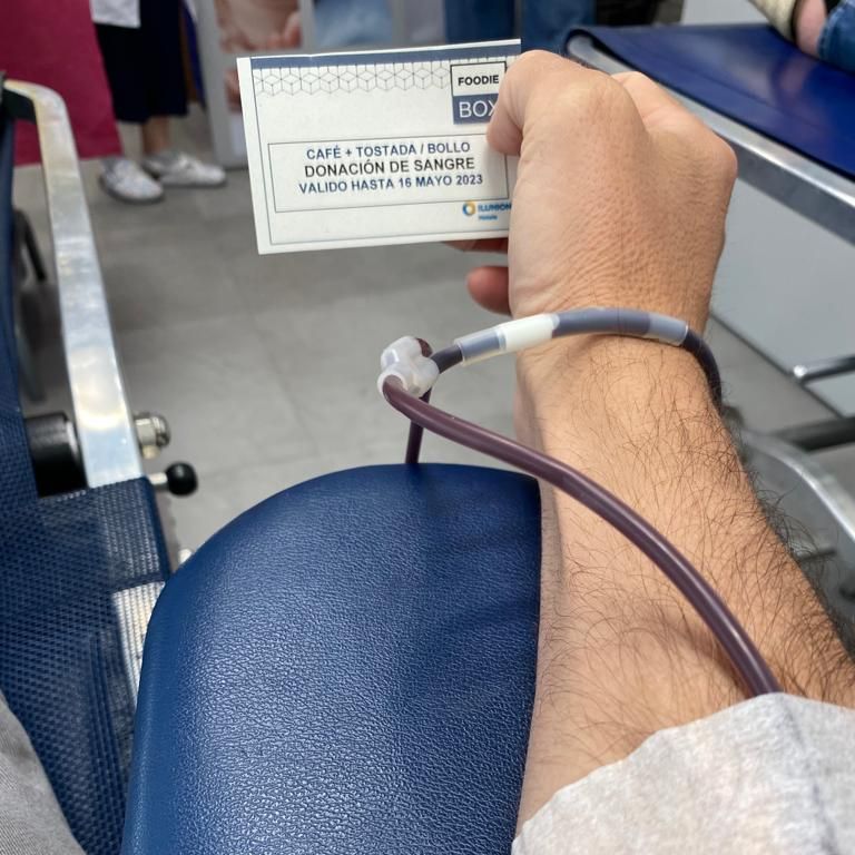 💉Comienza la Campaña de Donación de Sangre 'Tienes un Don. Dona sangre' junto a <a href="/CruzRojaEsp/">Cruz Roja Española</a> 
📅 9, 10 y 11 de mayo.
📍 Torre ILUNION.

Porque en ILUNION pensamos que hay mil razones para donar sangre, algunas las dicta la razón, otras el corazón. 💙 #SoyDonante