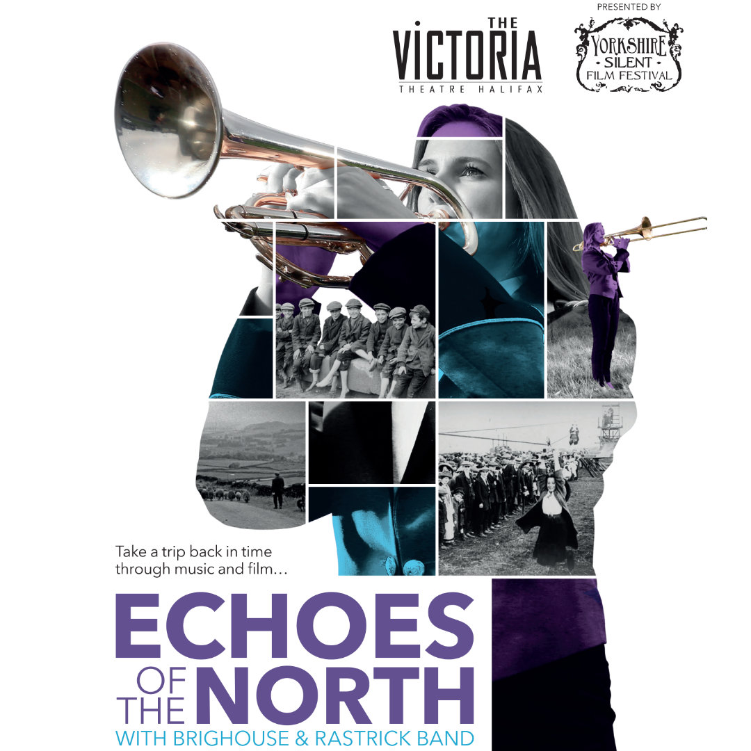 Victoria Theatre Hx (@victheatre) on Twitter photo Trudge through the roads of Northern England in times gone by when you come to see Echoes of the North on Sat 8 July.
This evening comprises of @YorkshireSilent four part homage to the past, accompanied by the world famous <a href="/briggusbb/">Brighouse & Rastrick</a>
Book now - bit.ly/3NOJXEV Trudge through the roads of Northern England in times gone by when you come to see Echoes of the North on Sat 8 July.
This evening comprises of @YorkshireSilent four part homage to the past, accompanied by the world famous <a href="/briggusbb/">Brighouse & Rastrick</a>
Book now - bit.ly/3NOJXEV