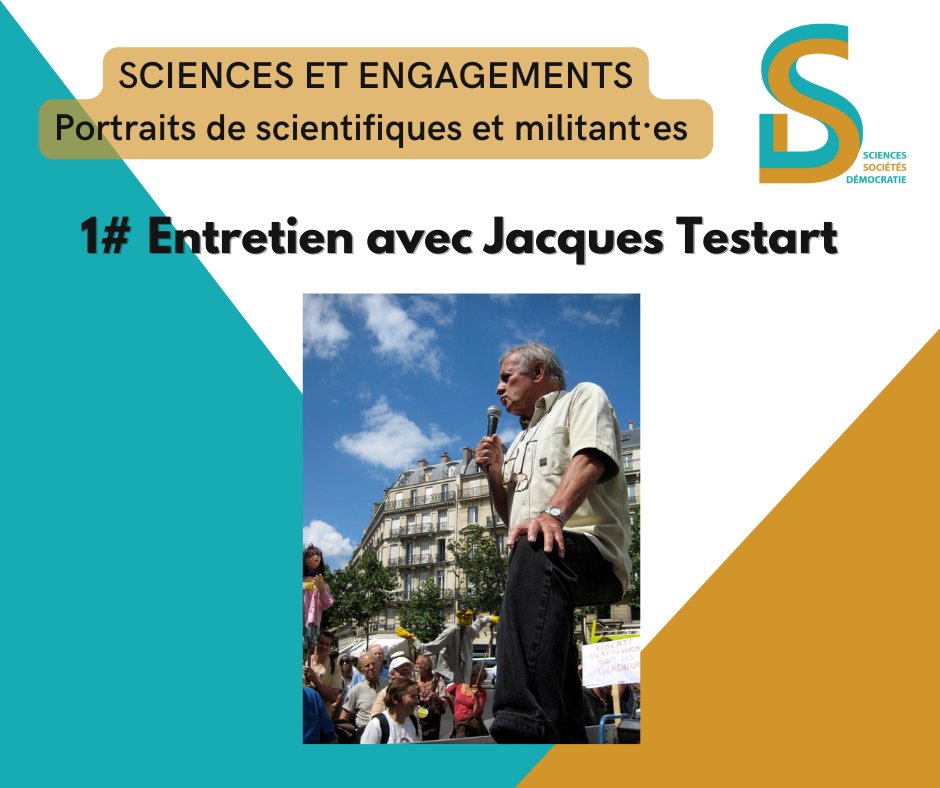 En guise d'inauguration de la série Sciences et Engagements, hommage à Benjamin Dessus, co-fondateur et président de @Global_Chance, couplé avec le portrait de Jacques Testart, co-fondateur et Président d'honneur de <a href="/asso_sc/">Sciences Citoyennes</a>. 
sciences-societes-democratie.org/sciences-et-en…
#sciences #sociétés