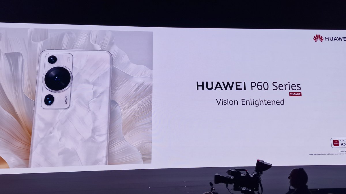 mropret's tweet image. Po nekaj letih spet velika evropska predstavitev telefona Huaweijeve serije P.
#P60Pro