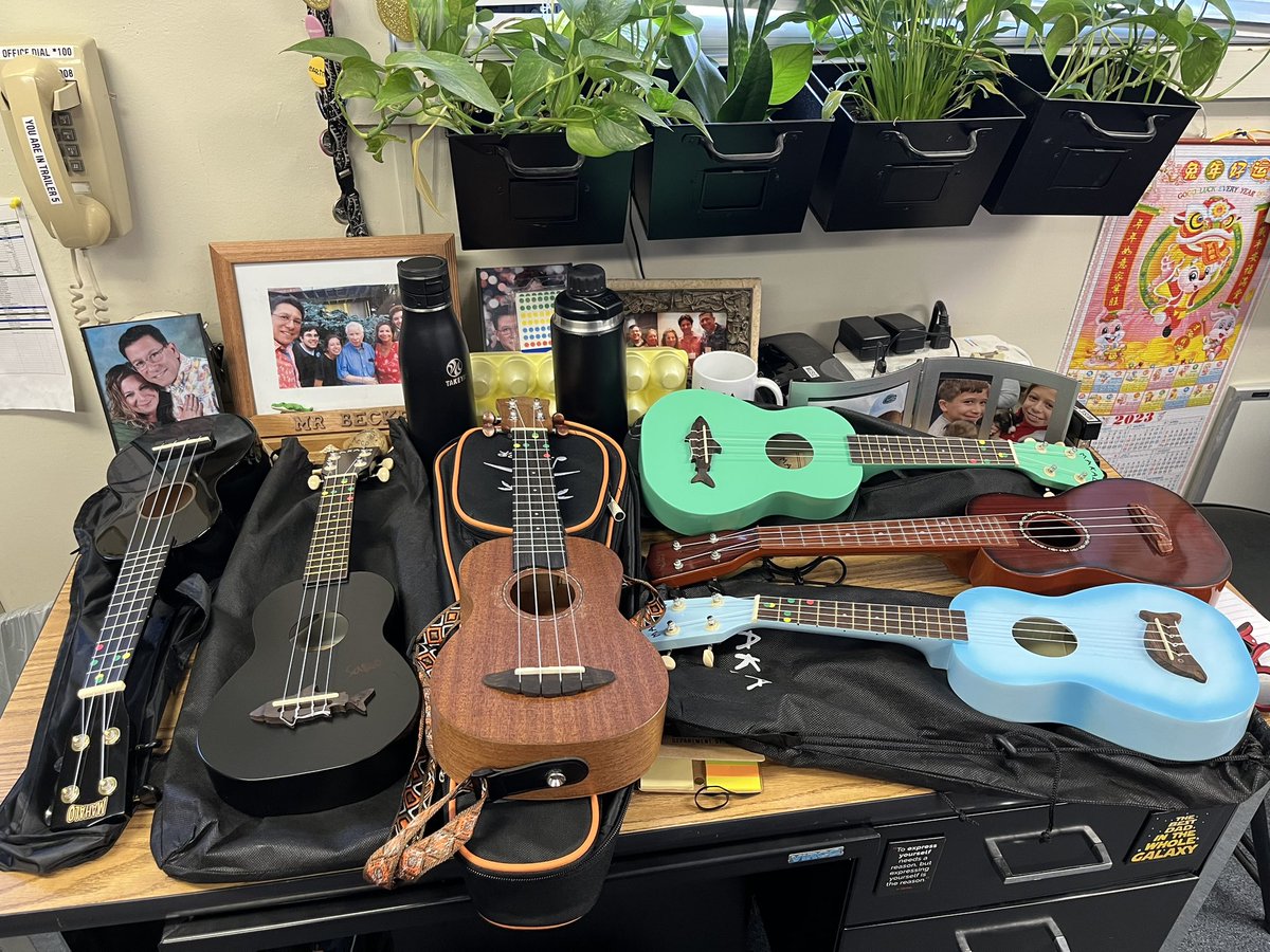 3rd and 4th graders have started ukulele classes <a href="/WeddingtonESNC/">Weddington Elementary School</a>   Students don’t have to have their own instruments, but I did promise to tune and set them up if they buy one. What did I get myself into???? <a href="/UCPSNC/">Union County Public Schools</a> <a href="/AGHoulihan/">Andrew G. Houlihan</a> <a href="/ekraftson/">Emily Kraftson</a>