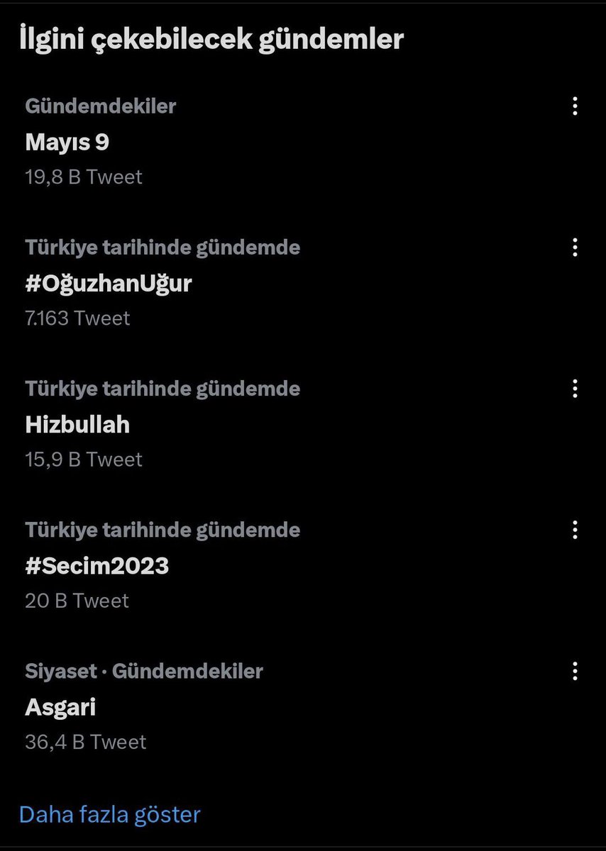 Twitter gündemi çok yoğun üst sıralara çıkmak zor ama iyi gidiyoruz⭐️ 
#Mayıs9 #RopeMayıs9