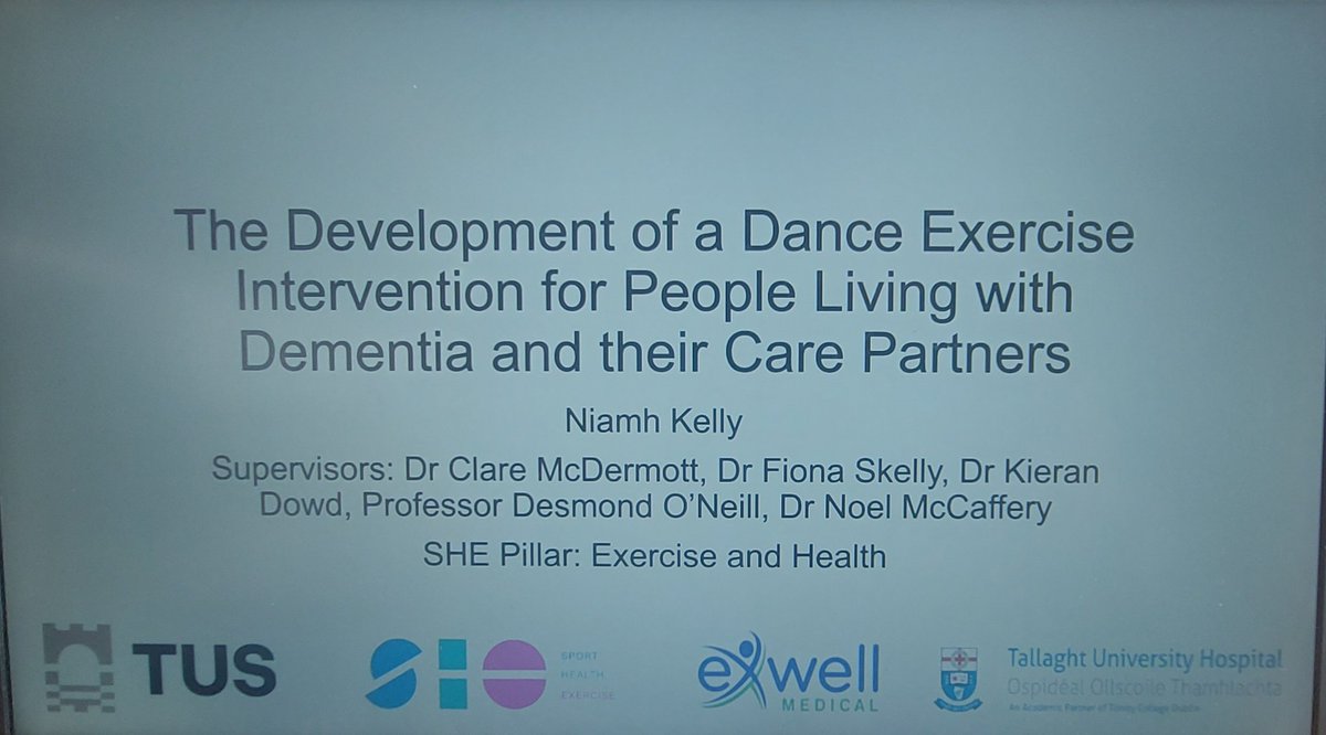 NKelly943's tweet photo. It was a lovely morning getting to present the work I have done so far and the plans for this project at the @drnire webinar, Dancing with Dementia. Thank you for inviting me. It was great to hear from all the speakers today. 
#dementiaresearch #dancingwithdementia https://t.co/EuPpiwSi08