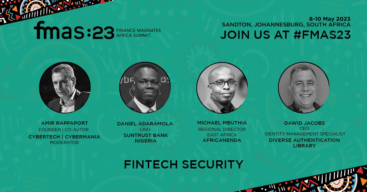 F_M_events's tweet image. Join us in 10 minutes for the upcoming session on Fintech Security where we will discuss the latest cyber trends and threats in the financial field 💥🚀

#FMAS #FMAS23 #FMevents #SandtonConventionCenter #BusinessOpportunities #Day2 #FMASAgenda #FMAS23Agenda