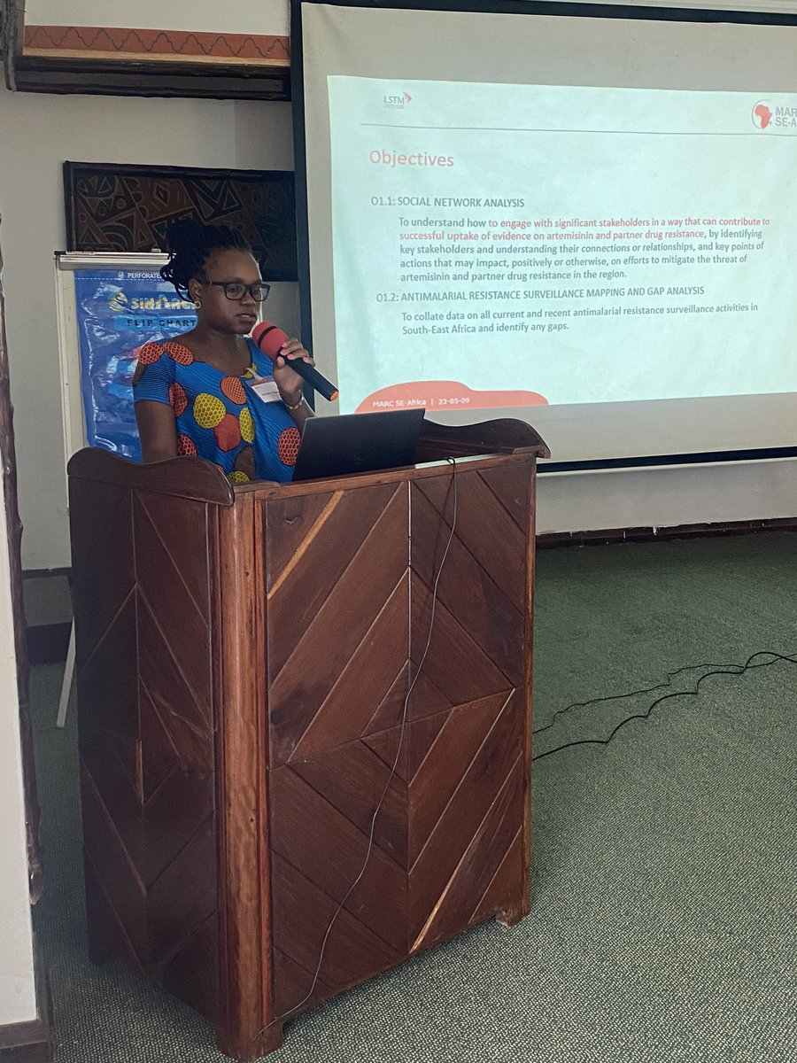 MLW_Policy's tweet photo. Our very own, Melody Sakala, presenting the Policy Unit’s upcoming  Social Network Analysis exercise under the MARC-SE Project https://t.co/LYMddCLh95