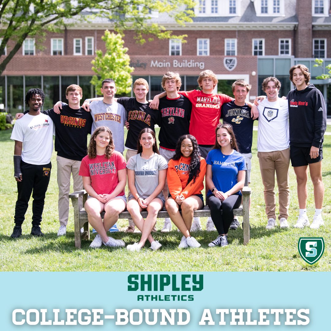 COLLEGE BOUND ATHLETES‼️ Congratulations to our Shipley seniors who will pursue athletic careers at the collegiate level! #GoGators🐊 | #ShipleyProud