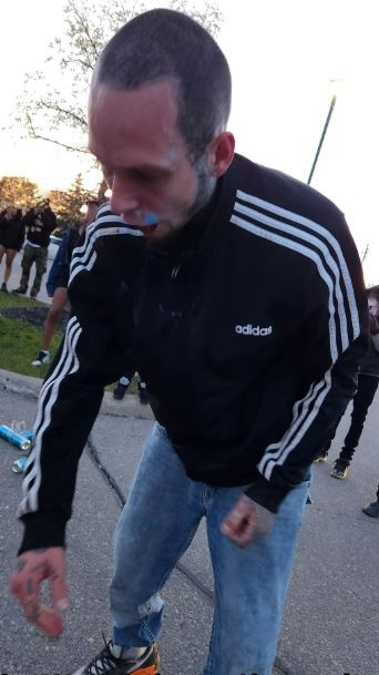 YRP's tweet photo. Help us identify this suspect and two others sought for a possible hate-motivated assault that occurred outside a liquor store in the area of Jane St. and Major Mackenzie Dr. W. in Vaughan on Sat., May 6th, 2023, around 8:30 p.m. 

More information here: https://t.co/OMRZF9vmi9 https://t.co/p9LtIrfuB7